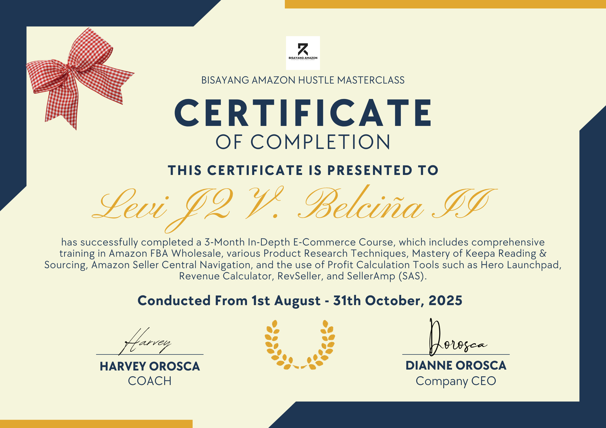 Certificate 8